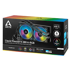 ARCTIC Liquid Freezer II 280 A-RGB - Watercooling AIO, noir pas cher