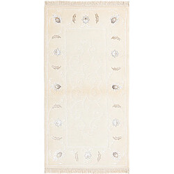 Vidal Tapis de laine 157x81 beige Darya