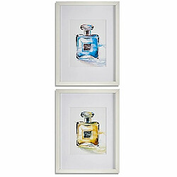 Gift Decor Cadre Parfum verre Contre-plaqué 33 x 3 x 43 cm (6 Unités)