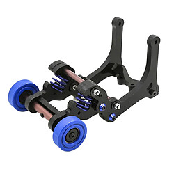 Wheelie Bar Pour Tra-xxas XMAX-X 1: 5 RC Monster Trucks 2 Roues Bleu