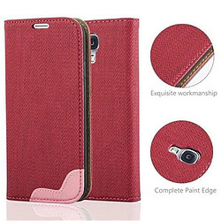 Avis Cadorabo Coque Samsung Galaxy S4 Etui en Rouge