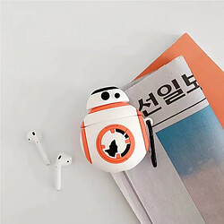 GUPBOO Airpods Coque Housse Étui Protecteur Compatible pour AirPods 3-Silicone droïde Star Wars