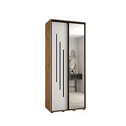 Abiks Meble Armoire DAVOS 9 À Portes Coulissantes 235,2/100/45 2 Portes