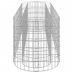 Acheter vidaXL Lit surélevé à gabion Fer galvanisé 190x50x50 cm