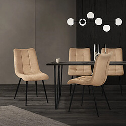 ML-Design Lot de 6 chaises de salle à manger Chaise de cuisine Chaise de salon Chaise remb pas cher