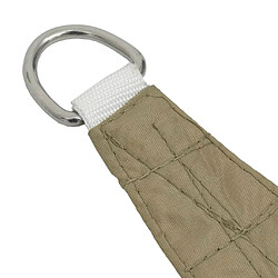 Acheter ComfortXL Voile De Parasol Tissu Oxford Trapèze 3/4x3 M Beige