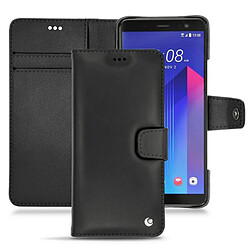 Housse cuir HTC U11+ - Rabat portefeuille - Noir ( Nappa / Black ) - NOREVE