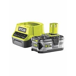 RYOBI Pack chargeur et batterie 18V 5Ah