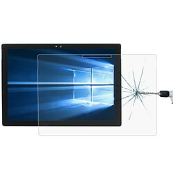 Wewoo Film en verre trempé plein écran de 0.3mm 9H pour Microsoft Surface Pro 4 12.3 pouces