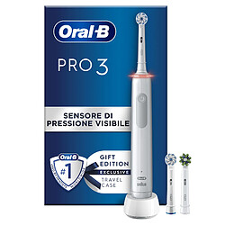 Oral-B PRO 3 3700 Adulte Brosse à dents rotative oscillante Blanc