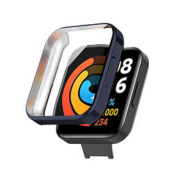 Coque en TPU anti-scratch, électroplaqué, bleu nuit pour votre Xiaomi Redmi Watch2/Redmi Horloge 2