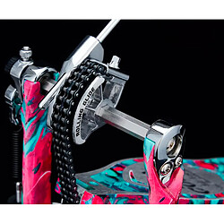 HP900 RMCS 50th Limited Iron Rolling Glide Cobra Kick Pedal Marble Coral Swirl + Etui Tama