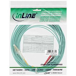 Câble duplex optique en fibre InLine® LC / ST 50 / 125µm OM3 25m