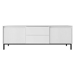 Avis Bestmobilier Girona - meuble tv - blanc - 174 cm