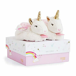 Ludendo Chaussons licorne avec hochet