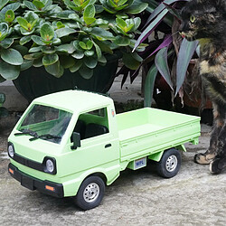 1/10 2.4GHz 4WD Voiture De Camion RC Avec Lumière LED Simulation Sur Route 2 Batteries pas cher