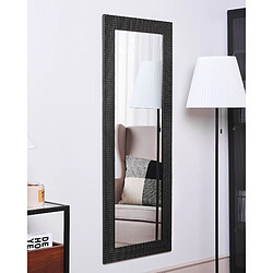 Beliani Miroir PLAISIR 130 cm Noir