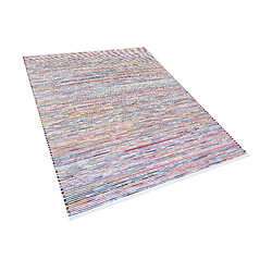 Beliani Tapis en coton multicolore 160 x 230 cm BARTIN