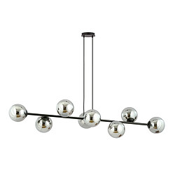 EPIKASA Suspension Rossi, Noir, Acier, 130x100x30 cm pas cher