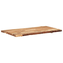 Acheter vidaXL Dessus de table Bois d'acacia massif 118x(50-60)x3,8 cm