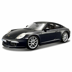 Burago-1/24 Porsche 911 Carrera-Noire, TY-18-21065BK, Couleur