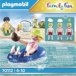 Playmobil® Family Fun Vacancier avec coups de soleil et bouée