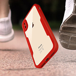 Acheter Avizar Coque 360° pour iPhone XS Max Dos Rigide Protection Écran Souple Contour rouge