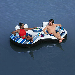 Avis Bestway Double Gonflable Roue avec Poignées Rapid Rider 251x132 cm Plage et Piscine 43113