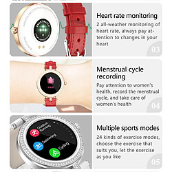 Acheter Universal Montre de sport intelligente numérique pour les femmes montre électronique numérique LED montre de fitness Bluetooth pour les garçons enfants heures | montre intelligente (rouge)