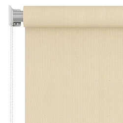 Acheter vidaXL Store roulant d'extérieur Crème 60x140 cm PEHD