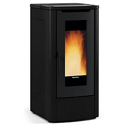 La Nordica Extraflame Poêle à granulés de bois 10kw noir - teoremanoir - NORDICA EXTRAFLAME