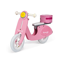 Janod Draisienne Scooter Rose Mademoiselle (bois)