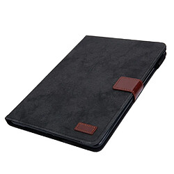 Avis Etui en PU avec fentes pour cartes noir pour votre Apple iPad 10.2 (2019)