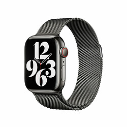 Bracelet Apple pour montre connectée de 41 mm Gris et Noir