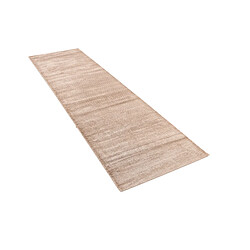 Vidal Tapis de couloir en laine 290x81 brun Darya