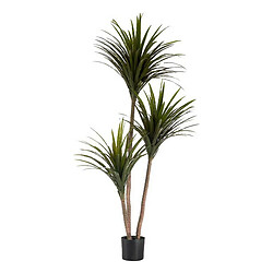 Ibergarden Plante décorative Lame étroite Plastique Câble de fer 80 x 200 x 105 cm