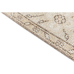 Vidal Tapis de laine 251x140 beige Ultra Vintage pas cher