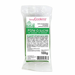 Scrapcooking Pâte à sucre vert foncé 100 g