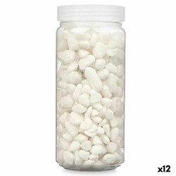 Gift Decor Pierres Décoratives Blanc 8 - 15 mm 700 g (12 Unités)