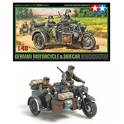 Tamiya Maquette 1/48 : Sidecar allemand