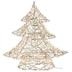 Acheter Sapin de Noël lumineux décoration de Noël or 20 LED 30 cm