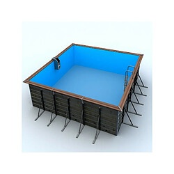 Water'clip Piscine egine 3,70 x 3,70 x 1,47 m