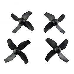 8pcs cw ccw hélices les accessoires drone lame pour rc quadcopter pièces rouge noir pas cher