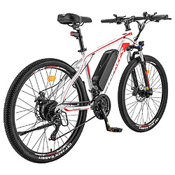 Avis Vélo électrique Fafrees Hailong One, moteur 250 W, batterie 36 V/13 Ah, pneus CST 26 x 2,1 pouces, vitesse maximale de 25 km/h, autonomie maximale de 100 km, écran LCD, SHIMANO 21 vitesses - Blanc