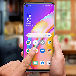 Avizar Film Écran Oppo A94 Verre Trempé 9H Anti-traces Transparent pas cher