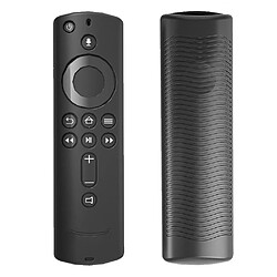 Wewoo Couvercle de télécommande en silicone lavable à texture antidérapante pour Amazon Fire TV noir