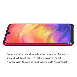 Wewoo Film protecteur 0.1mm 3D de protection anti-déflagrant Hydrogel antidéflagrant pour Xiaomi Redmi Note 8