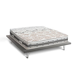 Avis Autrement Matelas Talamo Italia Volcano Micro-ressorts ensachés et super orthopédiques, cm 190 x 120h25, Blanc