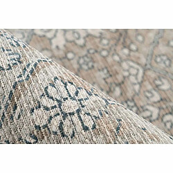 Avis Paris Prix Tapis Tissé Vintage Délavé Percy Kaki & Beige 120 x 170 cm