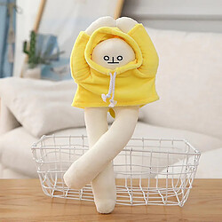 Universal 36 cm Doll Plux Toy Banana Man Doll Yellow Variable Doll Plux Toy pas cher